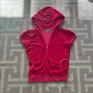 Juicy Couture Pink Hooded Top